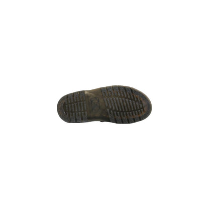 Dr. Martens Black Leather Flat Sandals