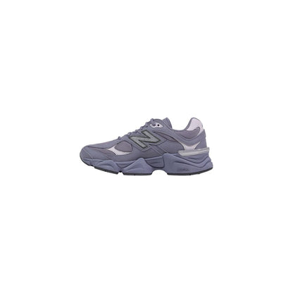 New Balance Gray Suede Leather Chunky Sneakers