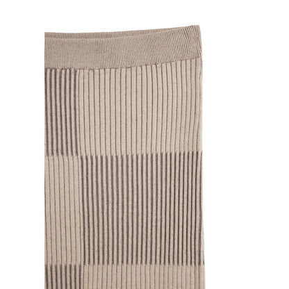 Desigual Beige Viscose Long Skirt