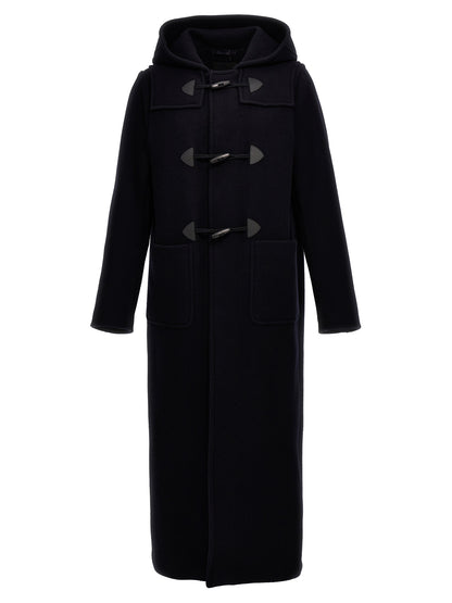 Prada Blue Wool Coat