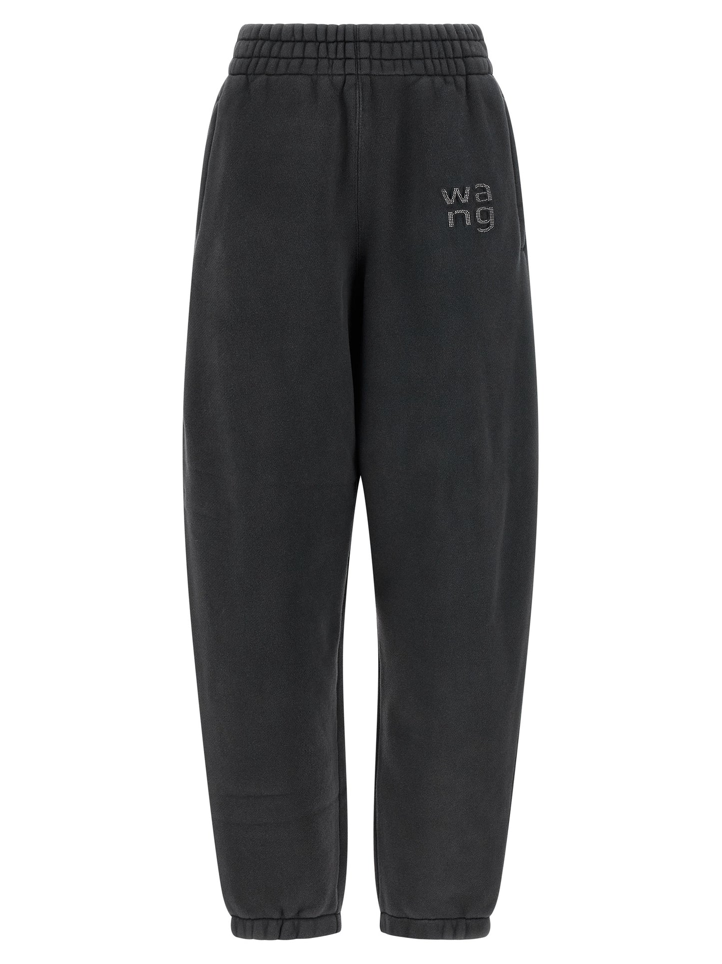 T BY ALEXANDER WANG Black Cotton Joggers (Workout Pants)