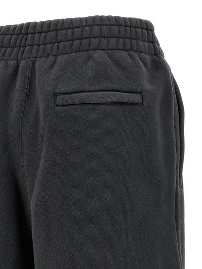 T BY ALEXANDER WANG Black Cotton Joggers (Workout Pants)