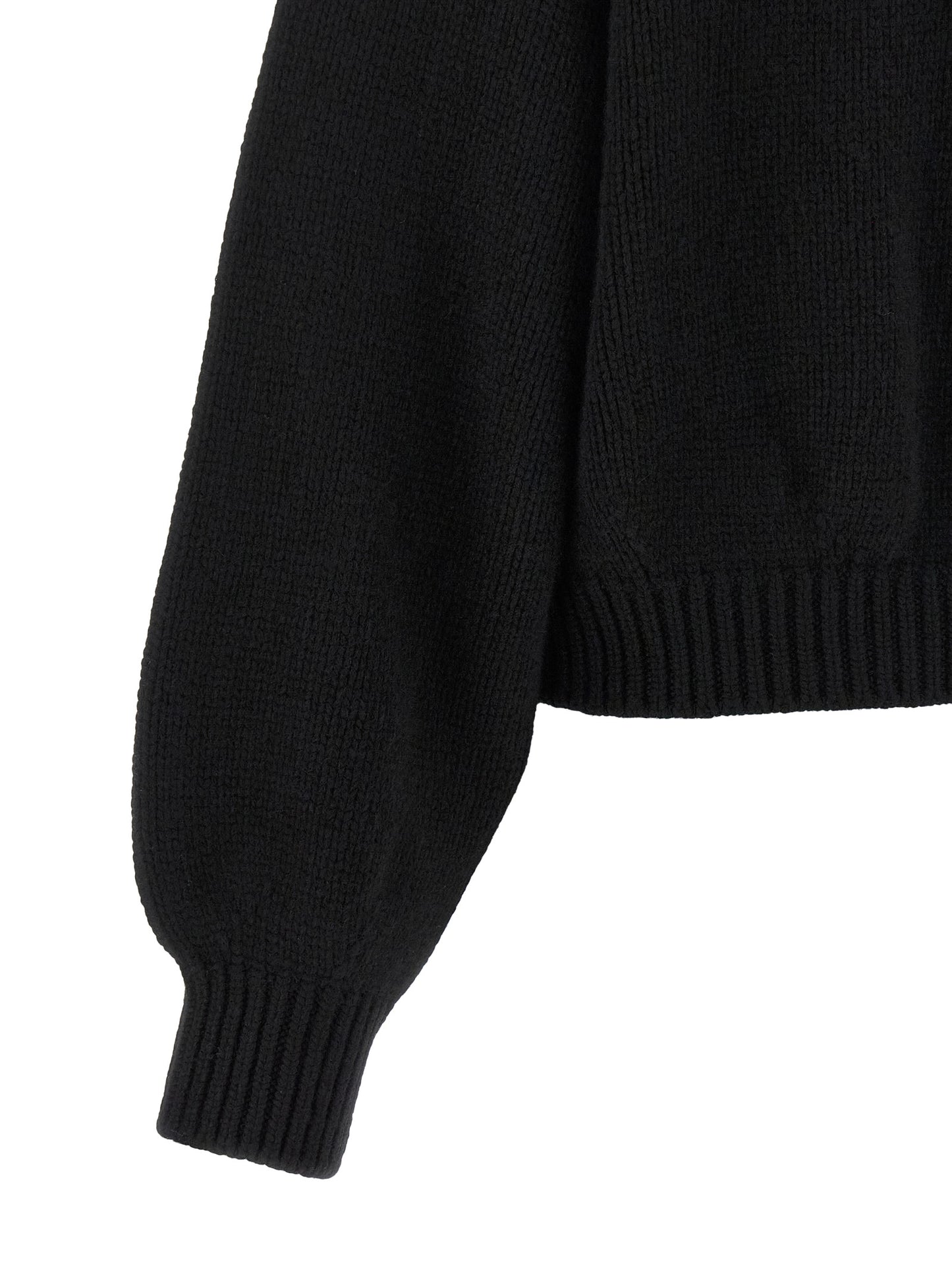 Khaite Black Cashmere Cardigan