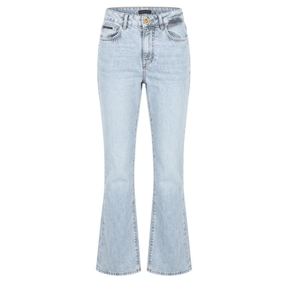 Philipp Plein Blue Cotton Women's Jeans