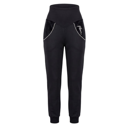 Philipp Plein Black Cotton Women's Sweatpant