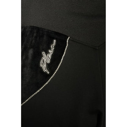 Philipp Plein Black Cotton Women's Sweatpant