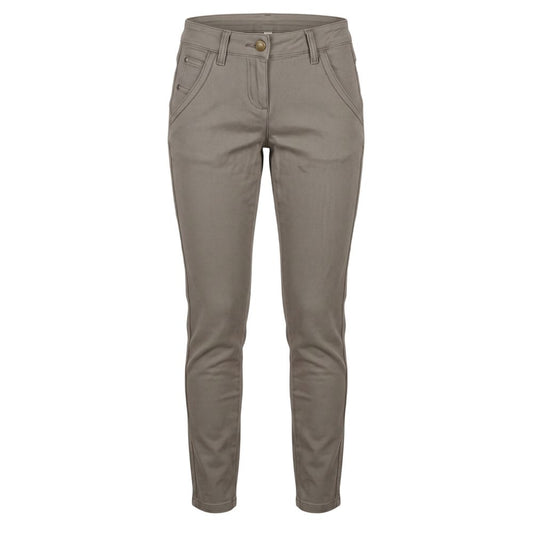 Chinos Pants by Jacob Cohen for women in stretch cotton gray features an perennial and long, expertly tailored with a perennial for a refined silhouette.