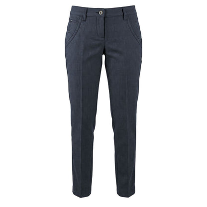 Jacob Cohen Blue Wool Women's Pants