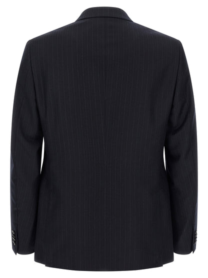 ZEGNA Blue Wool Two-Piece Suit