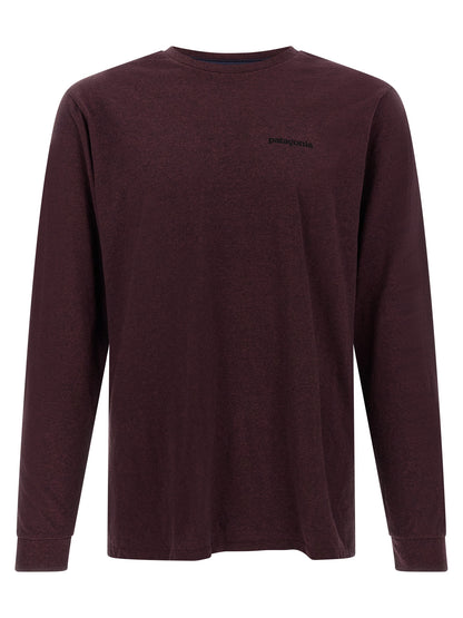 PATAGONIA Bordeaux Cotton T-Shirt