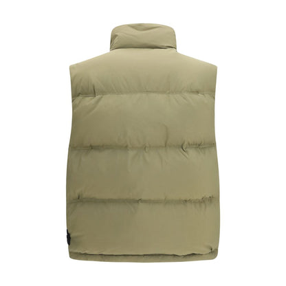 Stone Island Cordura Men's Lightweight Duck Down Padded Cotton Nylon & Vest - Bicolour