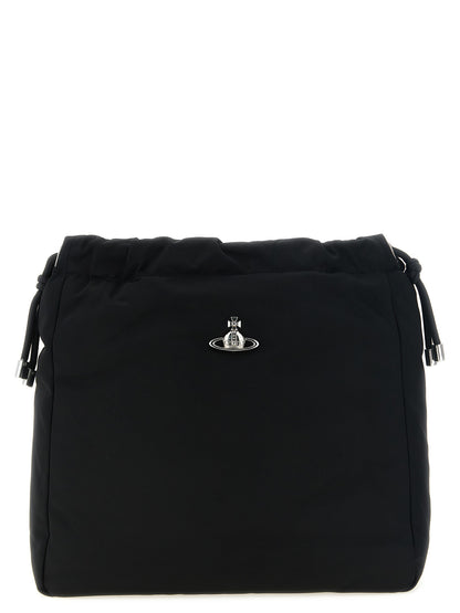 Vivienne Westwood Black Polyester Shoulder Bag