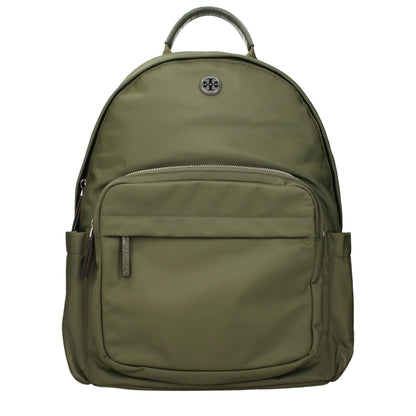 Tory Burch Green Nylon Backpack