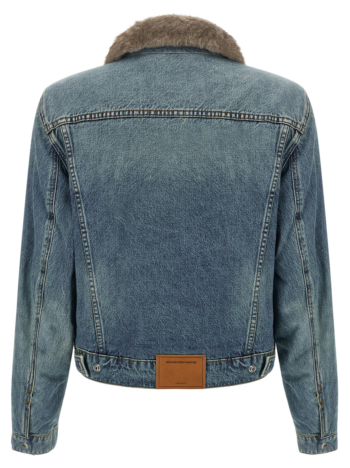 DENIM X ALEXANDER WANG Blue Cotton Denim Jacket