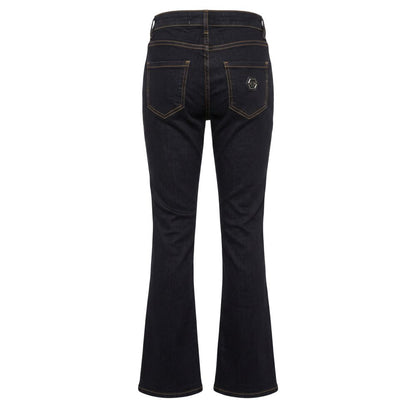 Philipp Plein Blue Cotton Women Jeans