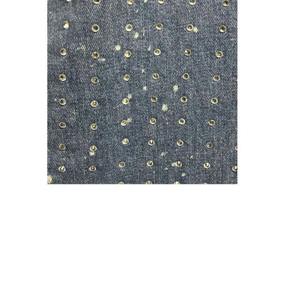 Philipp Plein Blue Cotton Women Jeans
