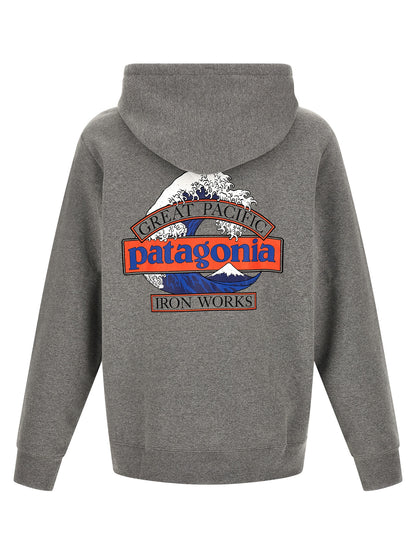 PATAGONIA Gray Polyester Sweatshirt