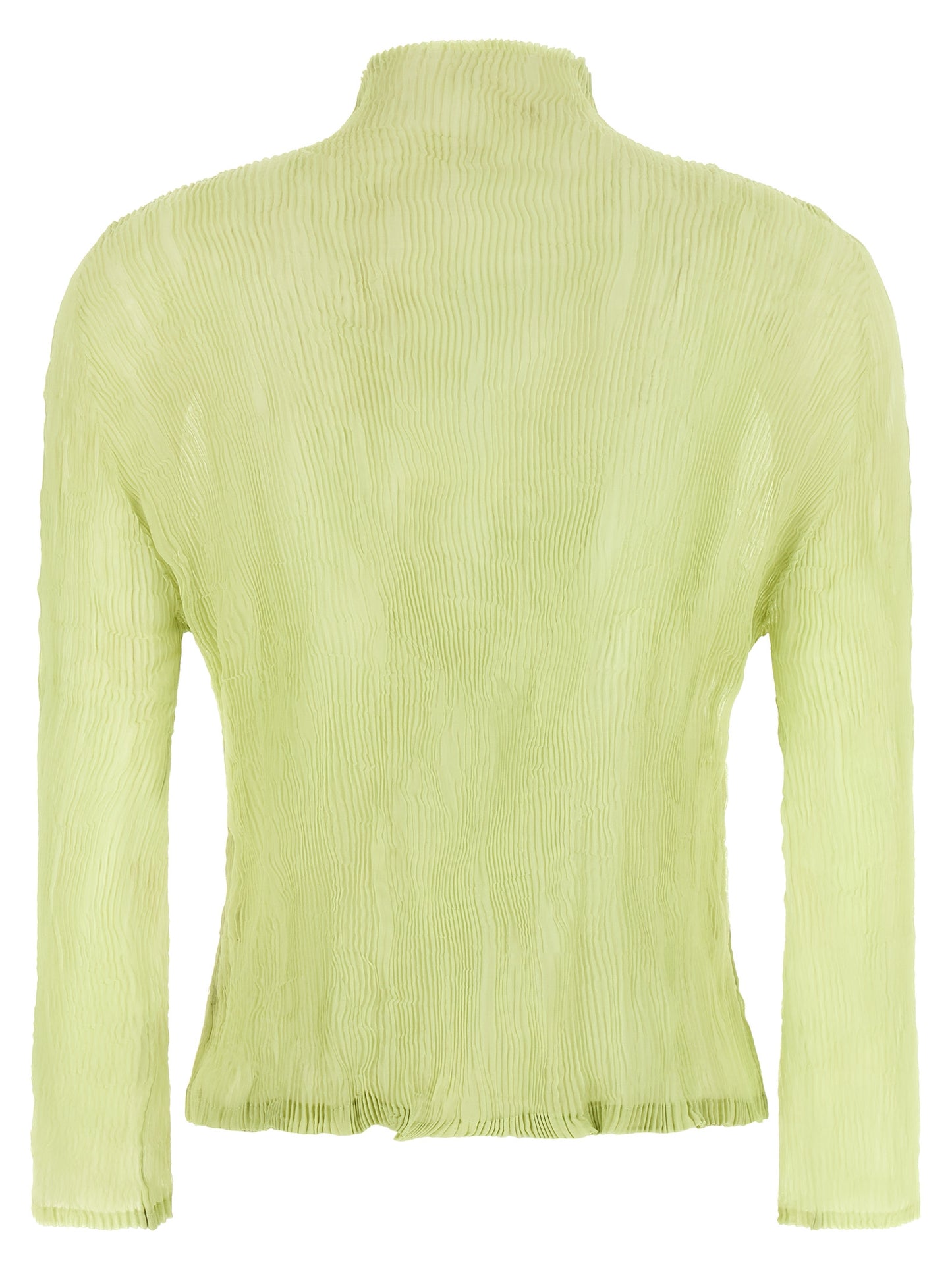 Issey Miyake Bicolor Polyester Cardigan