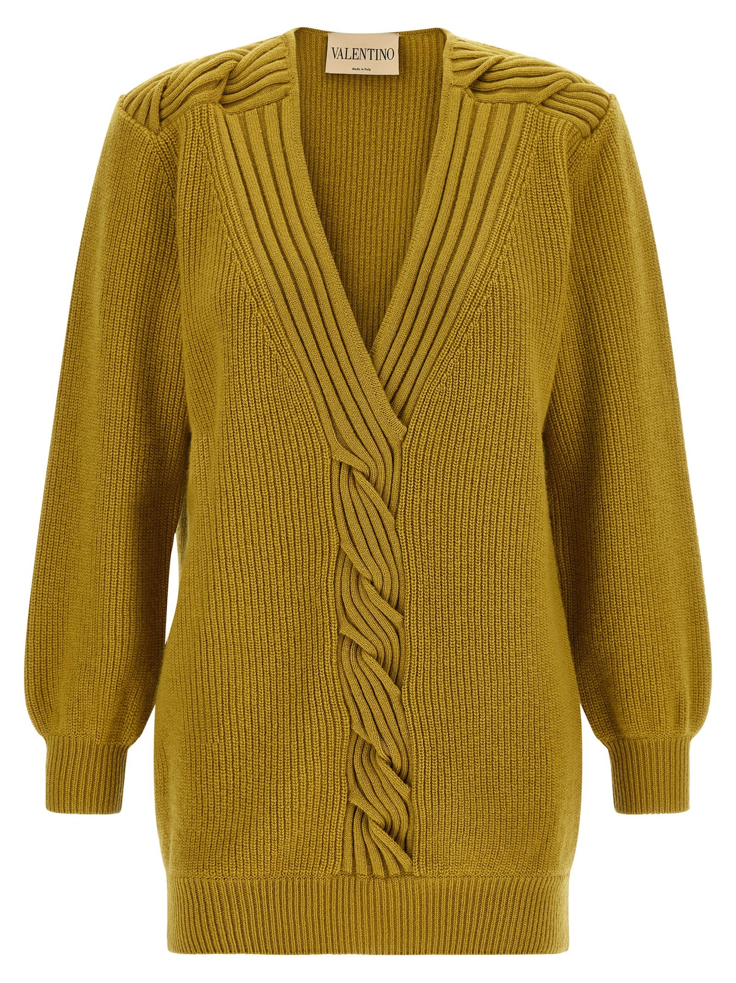 Valentino Garavani Multicolor Virgin Wool Cardigan