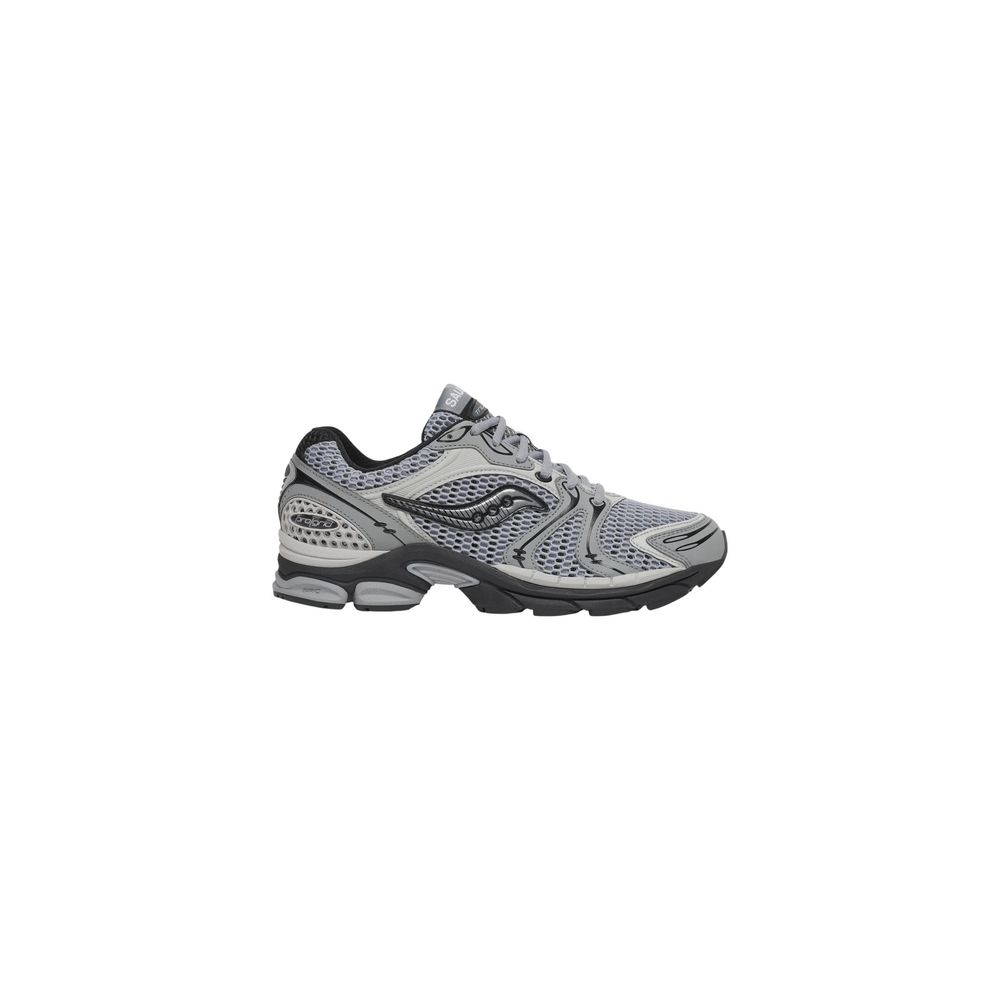 Saucony Men's Athletic Synthetic Textile & Mesh Sneakers - Gray