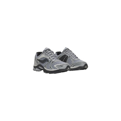 Saucony Men's Athletic Synthetic Textile & Mesh Sneakers - Gray