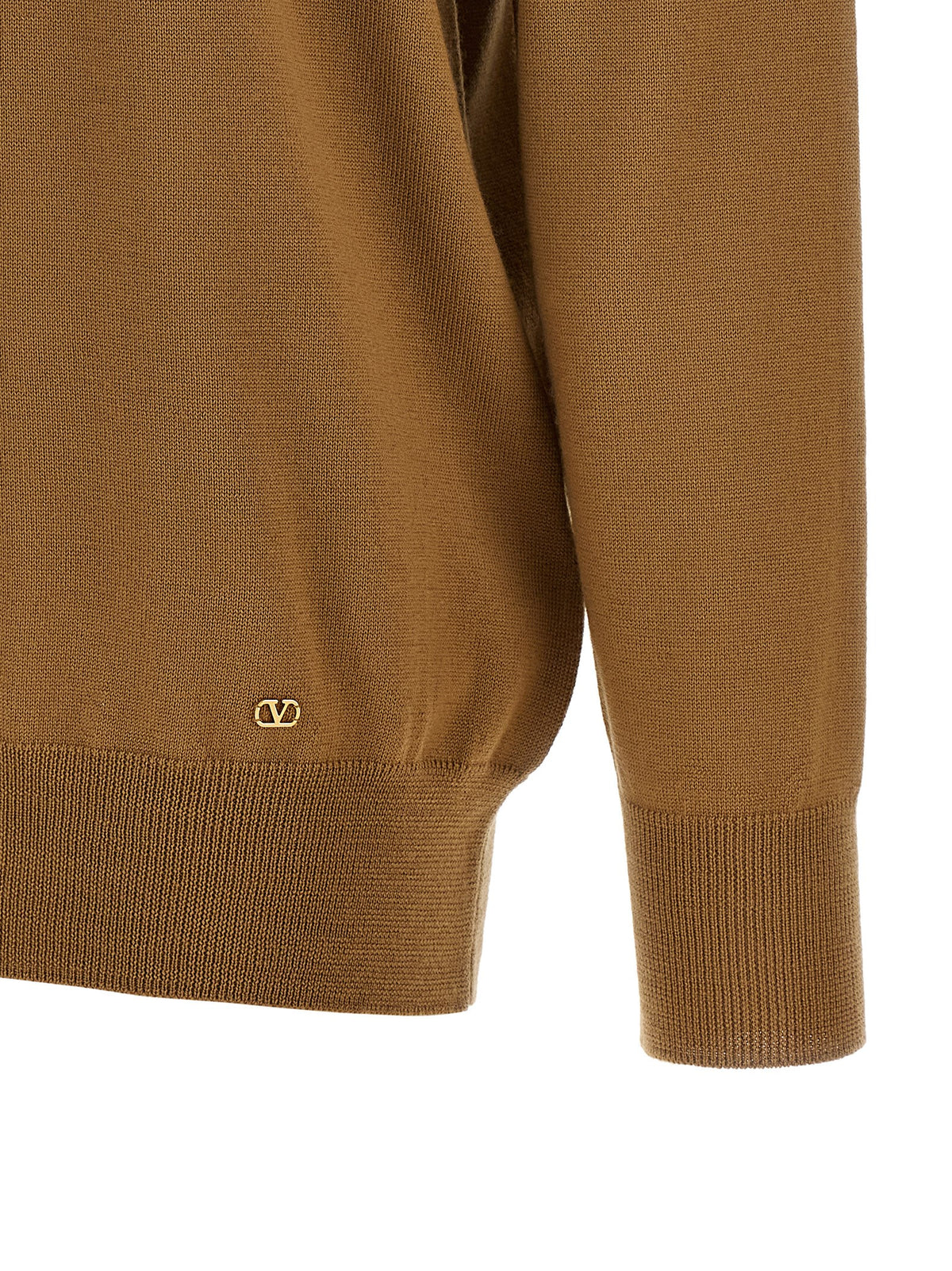 Valentino Garavani Brown Cashmere Cardigan