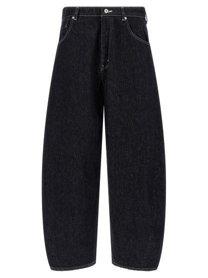 Comme Des Garçons Blue Cotton Jeans Denim