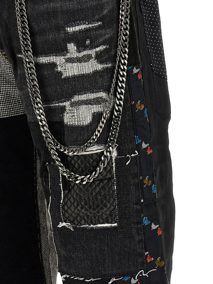 Junya Watanabe Blue Cotton Jeans Denim