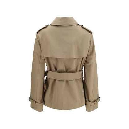 Burberry Beige Cotton Coat