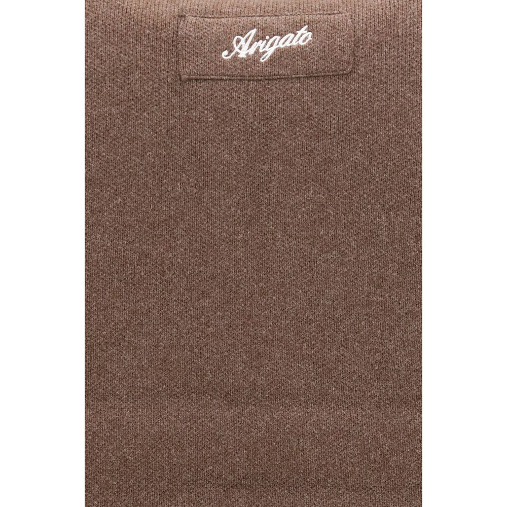 Axel Arigato Brown Wool Oves Aries Sweatshirt