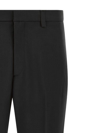 Department 5 Black Polyester Chino Pants
