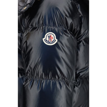 Moncler Black Goose Down Full-Length Jacket
