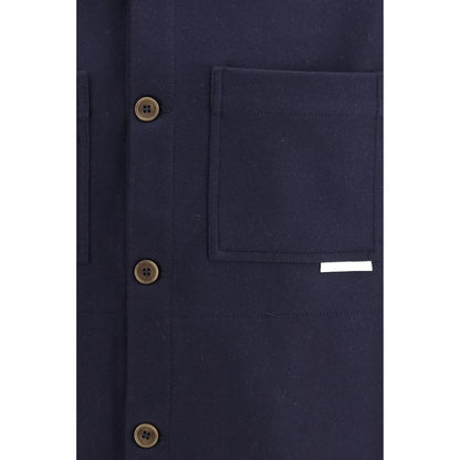 GR10K Blue Wool Oves Aries Jacket