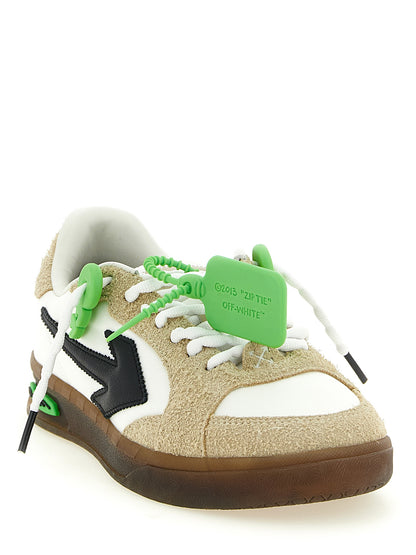 Athletic Sneakers by Off-White for men in silicone nylon suede leather multicolor, white & signature showcases an impeccable silhouette, defined by an impeccable athletic style design that perfectly captures the essence of the Play Men's Athletic Silicone Nylon Suede Leather Sneakers.