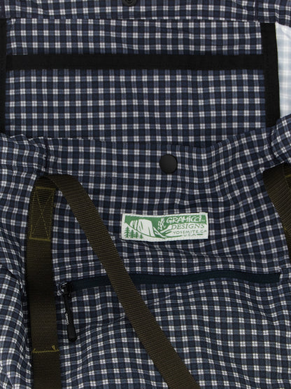 Gramicci Blue Nylon Tote Bag