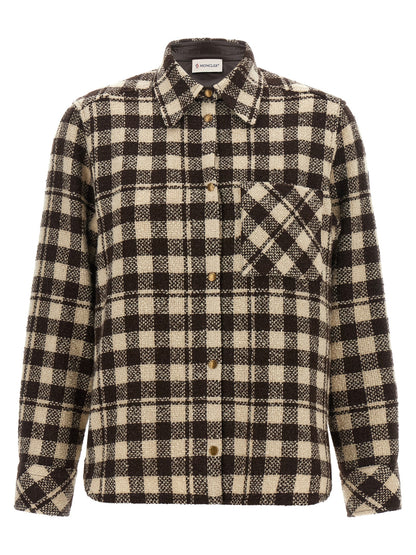 Moncler Brown Wool Blouse