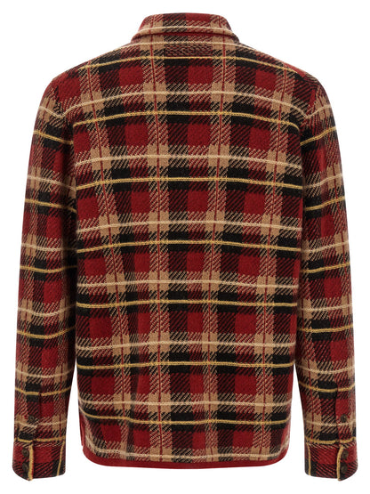 Guest in Residence Red Cashmere Blouse