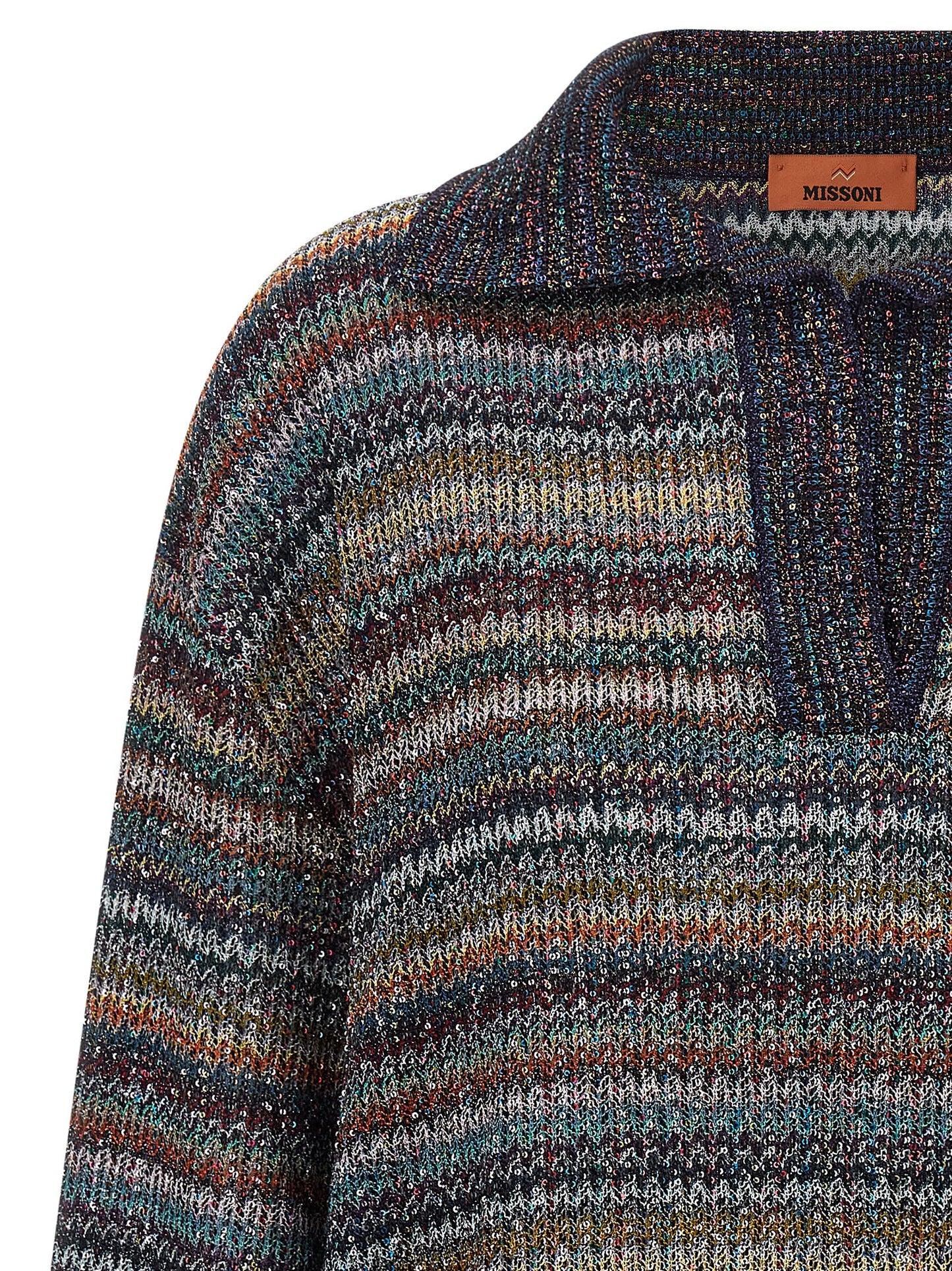 Missoni Multicolor Viscose Polo Shirt