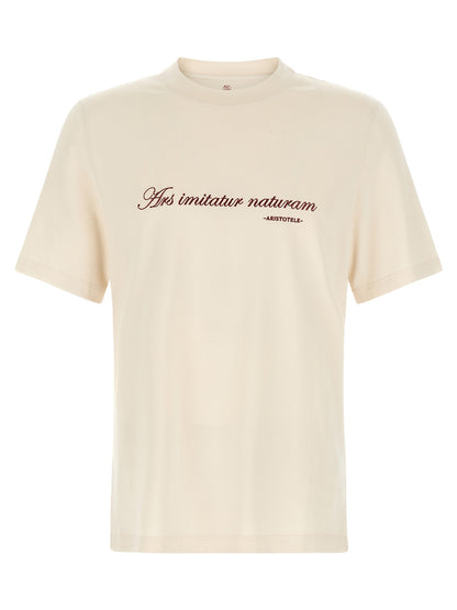 Brunello Cucinelli White Cotton T-Shirt