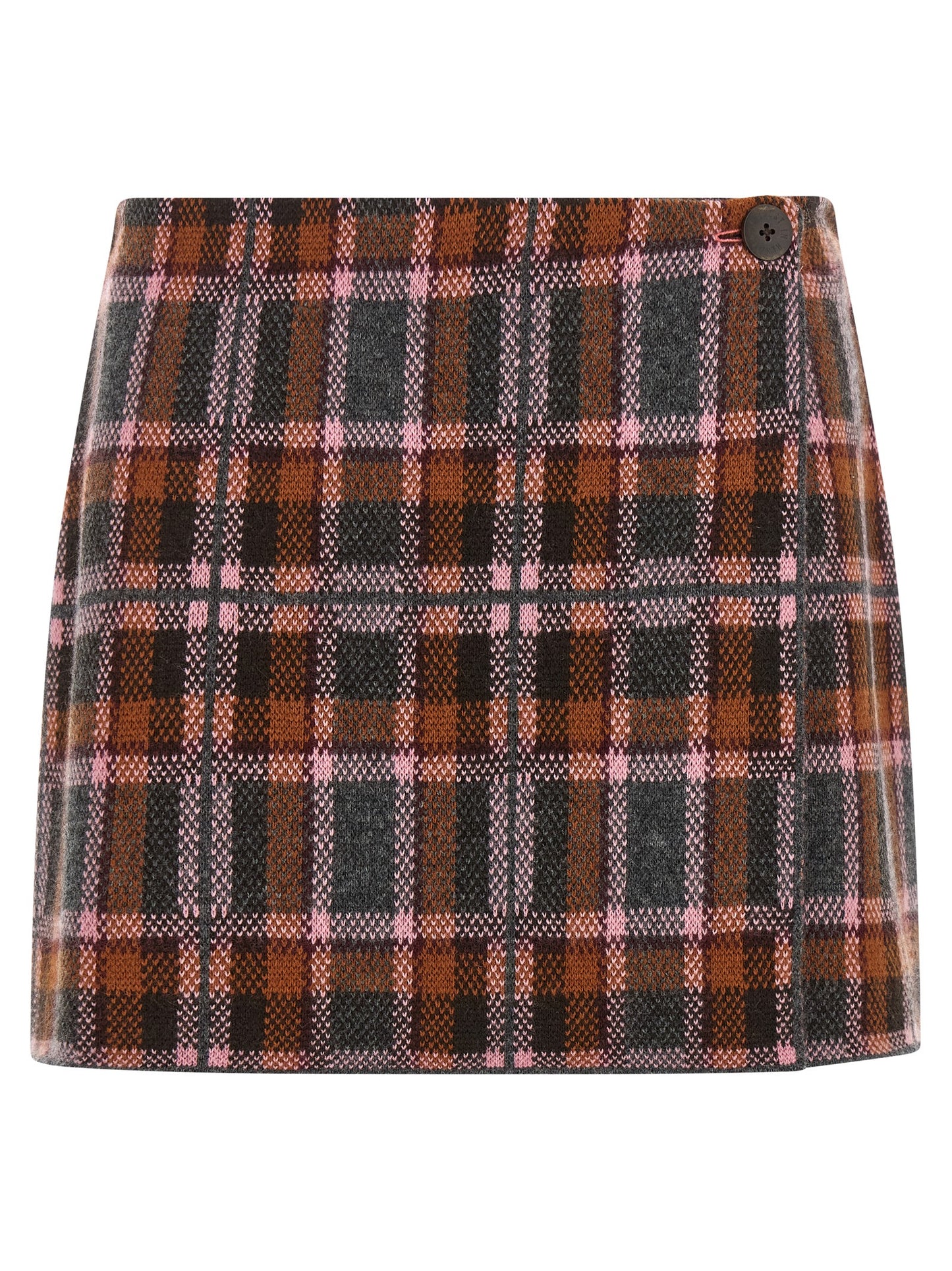 Guest in Residence Brown Wool Long Skirt