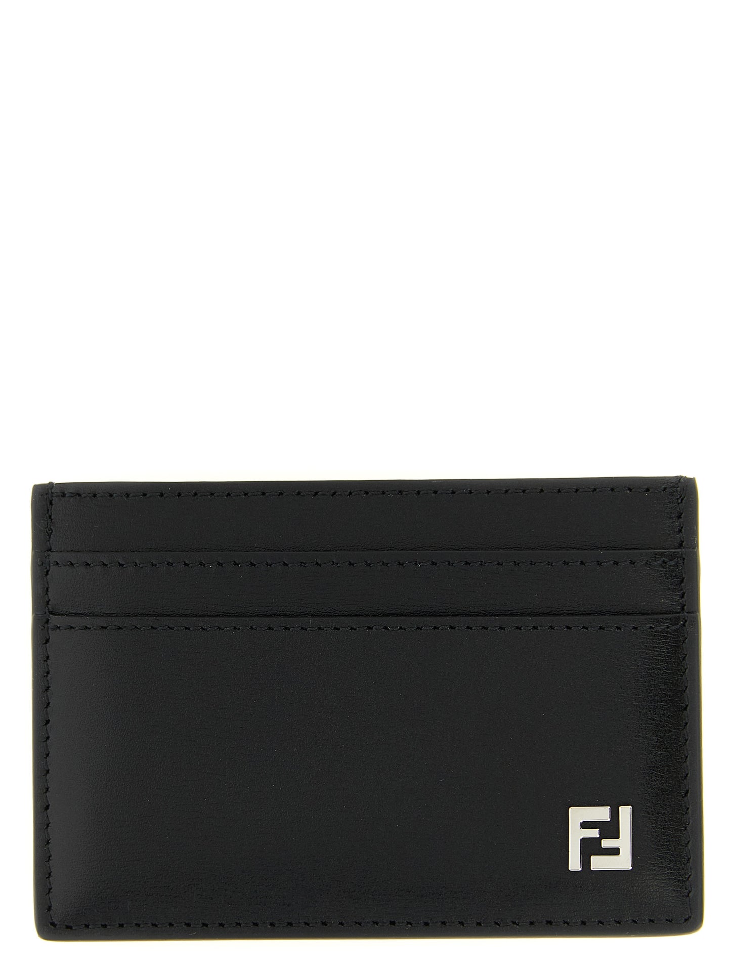 Fendi Black Calfskin Cardholder