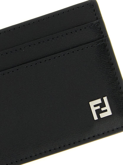 Fendi Black Calfskin Cardholder