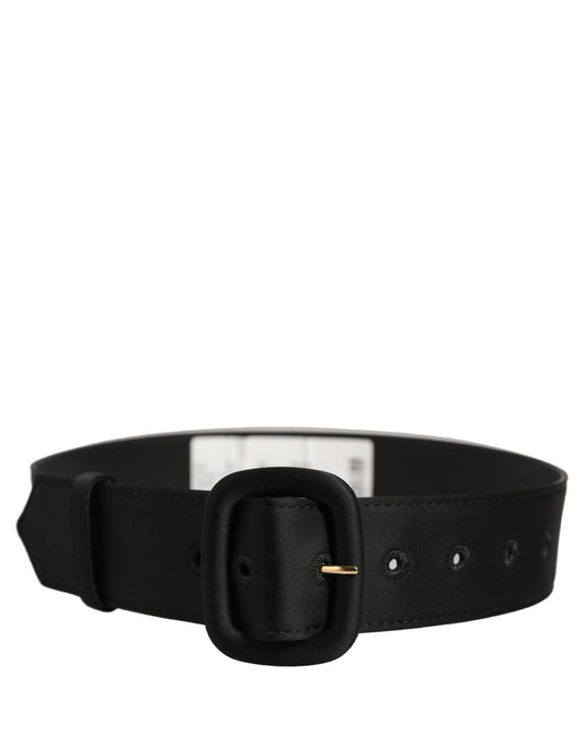 Belt by Dolce & Gabbana for women in fabric black & gold features an distinguished design, perfectly showcasing the sophisticated craftsmanship of this distinguished Fabric Belt.