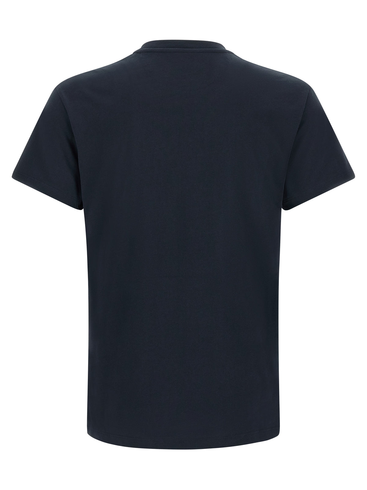 T-Shirt by Fendi for men in cotton dark-blue features an edgy silhouette, meticulously detailed with a sophisticated and crew neckline for a truly edgy finish.