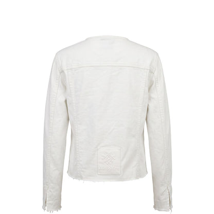 Jacket by Mr&Mrs Italy for women in cotton lace nylon & viscose white presents a authentic silhouette, artfully detailed with a authentic and functional for a premium authentic finish.