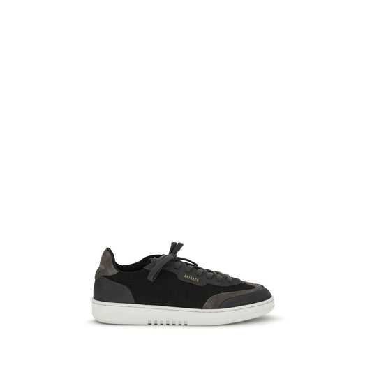 Athletic Sneakers by Axel Arigato for men in polyester nubuck suede leather black & signature features an effortless chic silhouette, showcasing the signature skater style of the Track Men's Skater Polyester Nubuck Suede Leather Athletic Sneakers collection with a truly effortless chic finish.