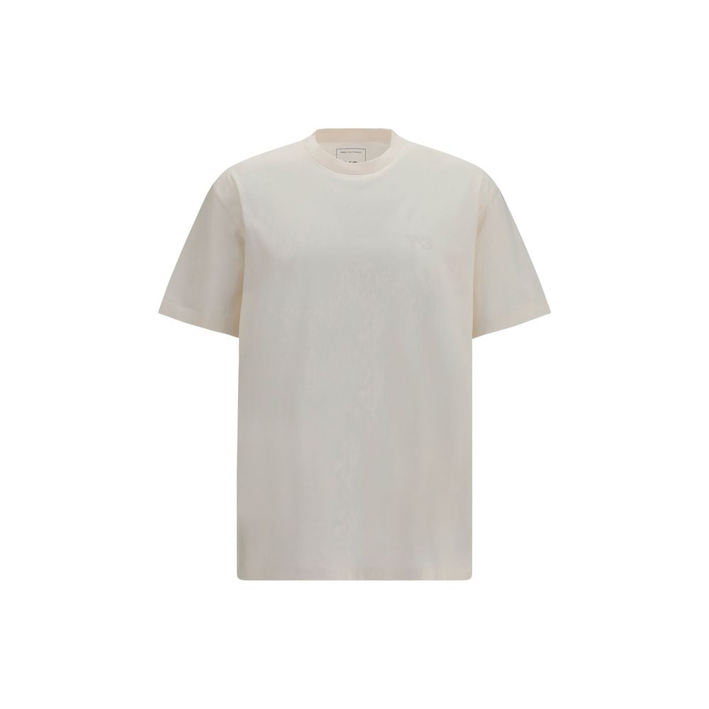 Y-3 Men's Relaxed Fit Regular Short-Sleeve Cotton Activewear T-Shirt - Gradient White Striped