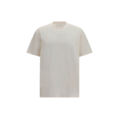 Y-3 Men's Relaxed Fit Regular Short-Sleeve Cotton Activewear T-Shirt - Gradient White Striped
