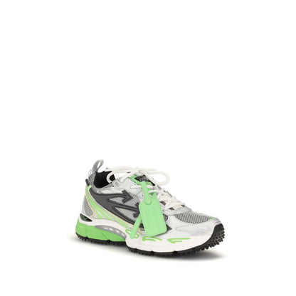 Athletic Sneakers by Off-White for men in tu polyethylene polyurethane & rubber bicolour, white & signature features an effortless chic silhouette, showcasing the signature athletic style of the Men's Athletic TU Polyethylene Polyurethane & Rubber Sneakers collection with a truly effortless chic finish.