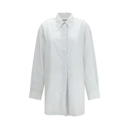 Shirt by Our Legacy for women in modal polyamide & viscose pearl, white, patterned & striped showcases a sharp silhouette, elegantly detailed with a sharp and sharp .